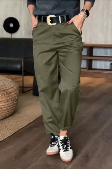Mathilda | Slimming Straight-Leg Comfort Pants