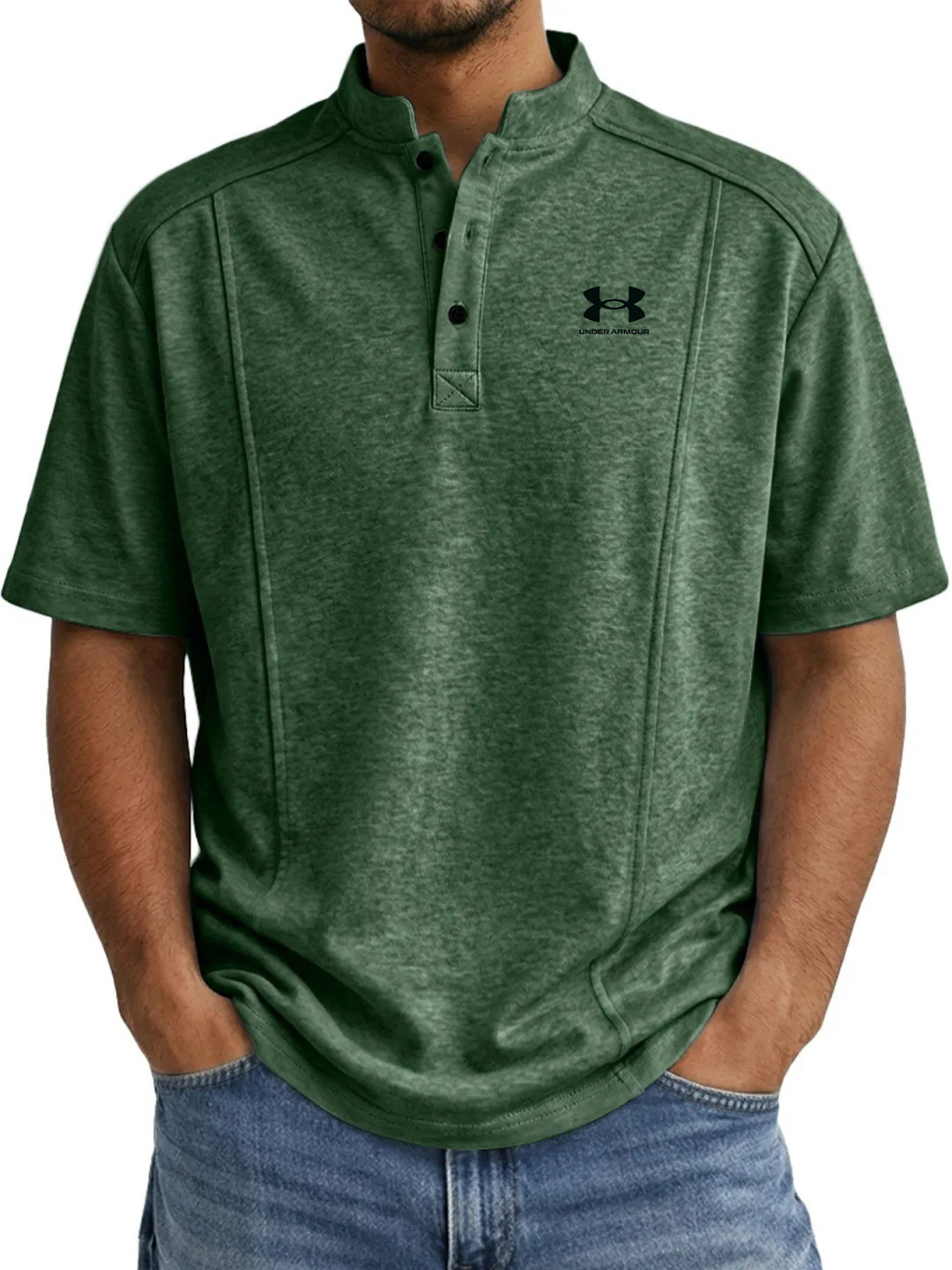 Everyday Classic Comfort Henley Shirt