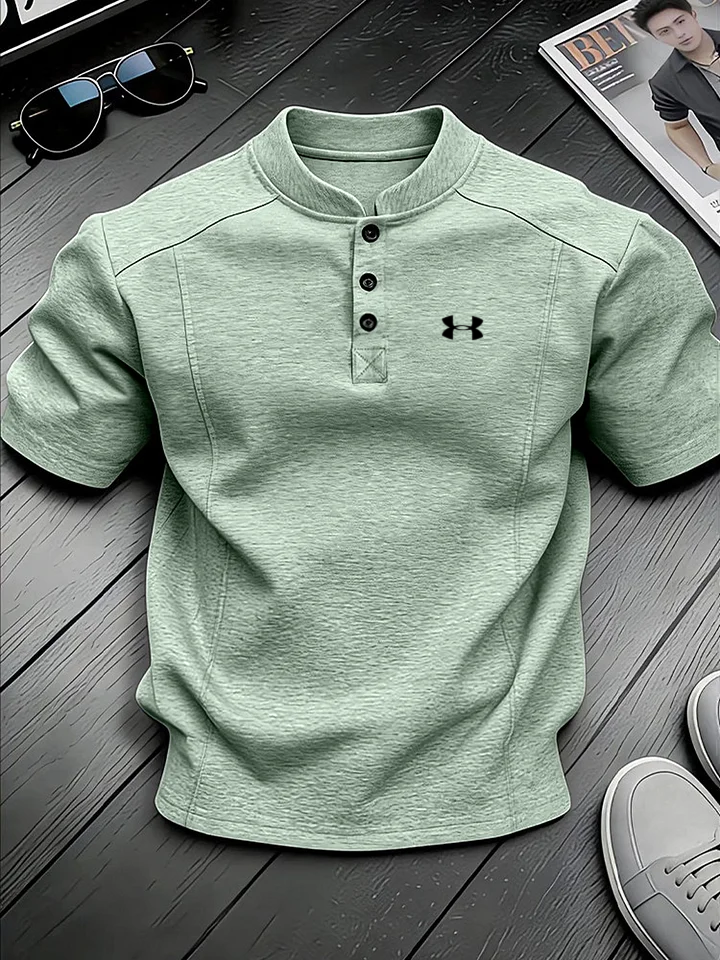 Easy Everyday Classic Henley Tee