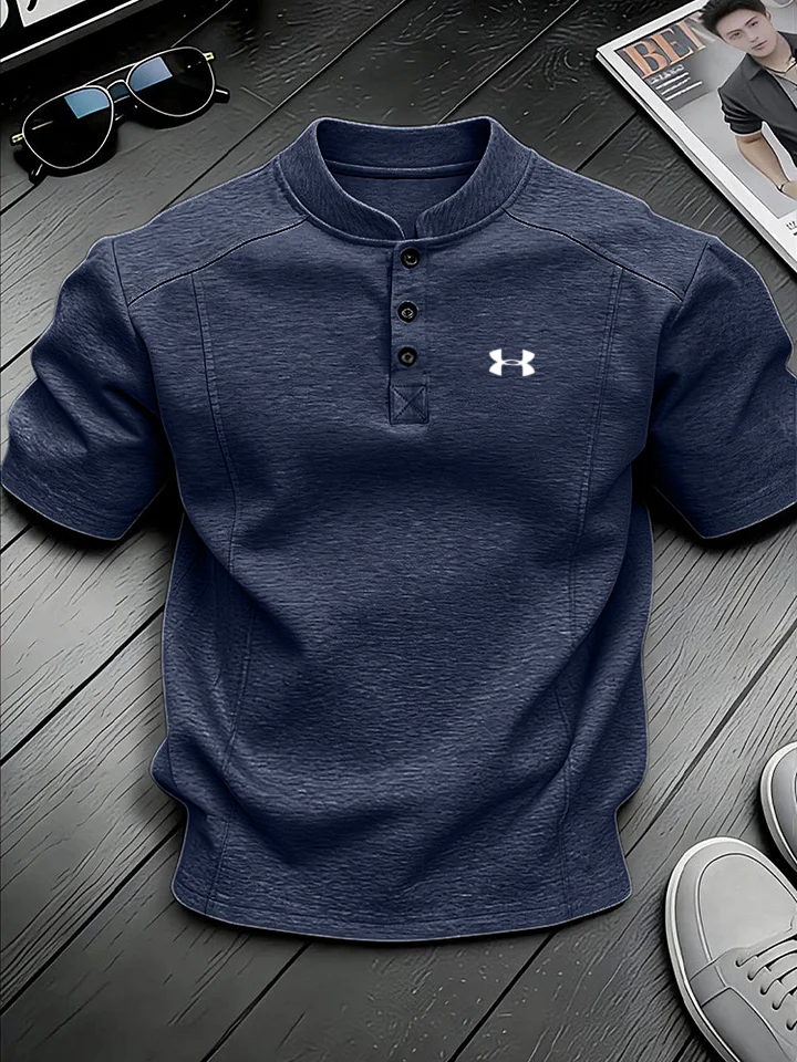 Easy Everyday Classic Henley Tee